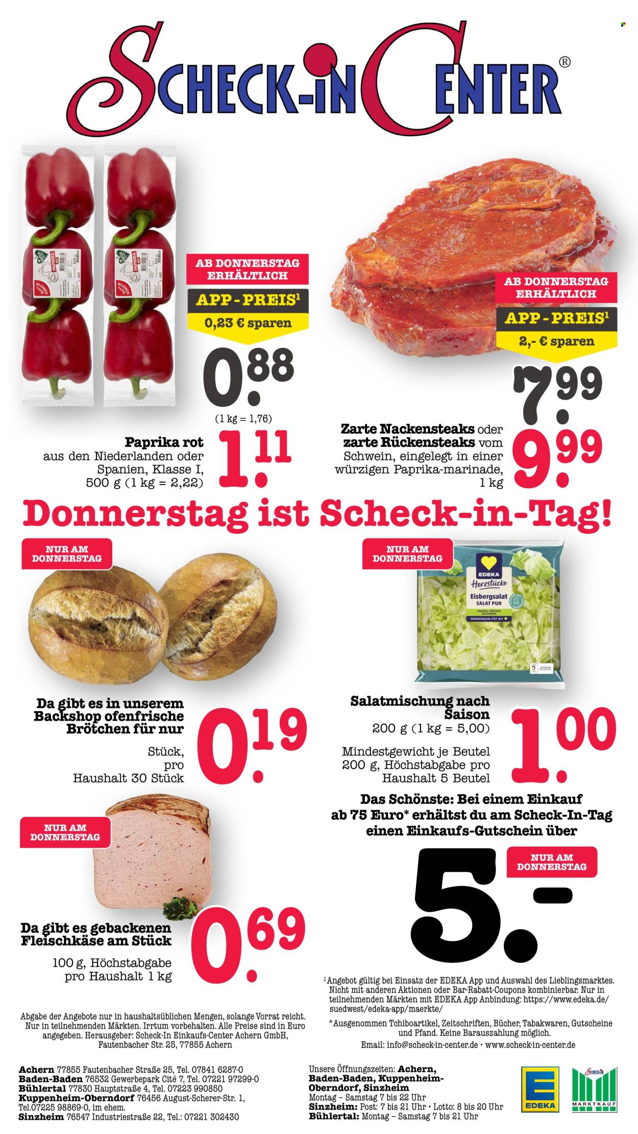 Scheck-in Prospekte  - 17.08.2026 - 22.08.2026. Seite 78