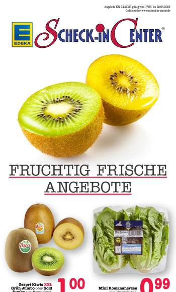 Prospekte Scheck-in - 17.08.2026 - 22.08.2026.