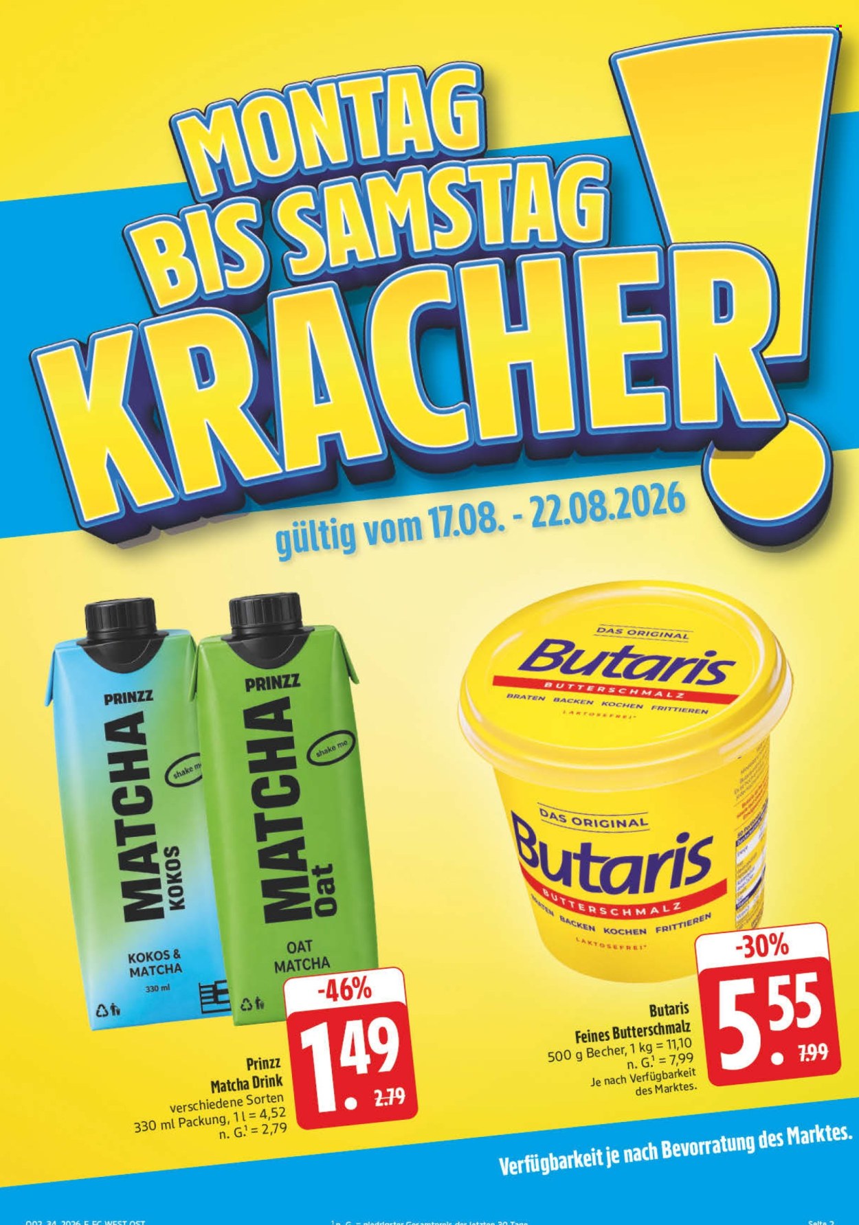 Edeka Prospekte  - 17.08.2026 - 22.08.2026. Seite 5