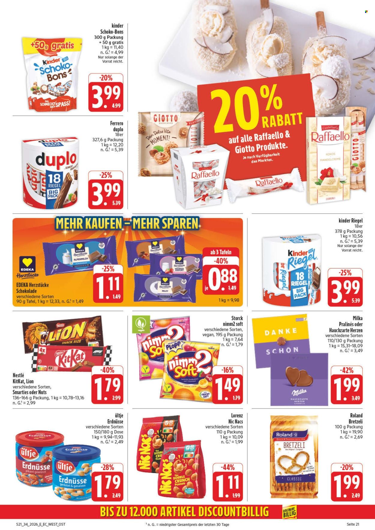 Edeka Prospekte  - 17.08.2026 - 22.08.2026. Seite 29