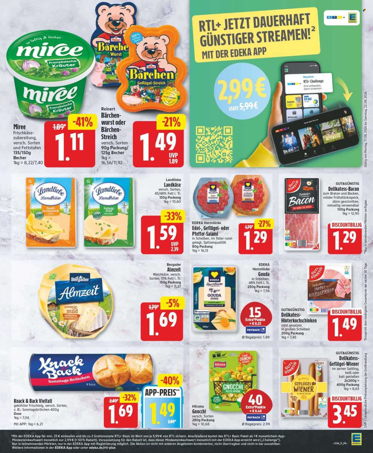 Edeka Prospekte  - 17.08.2026 - 22.08.2026. Seite 11