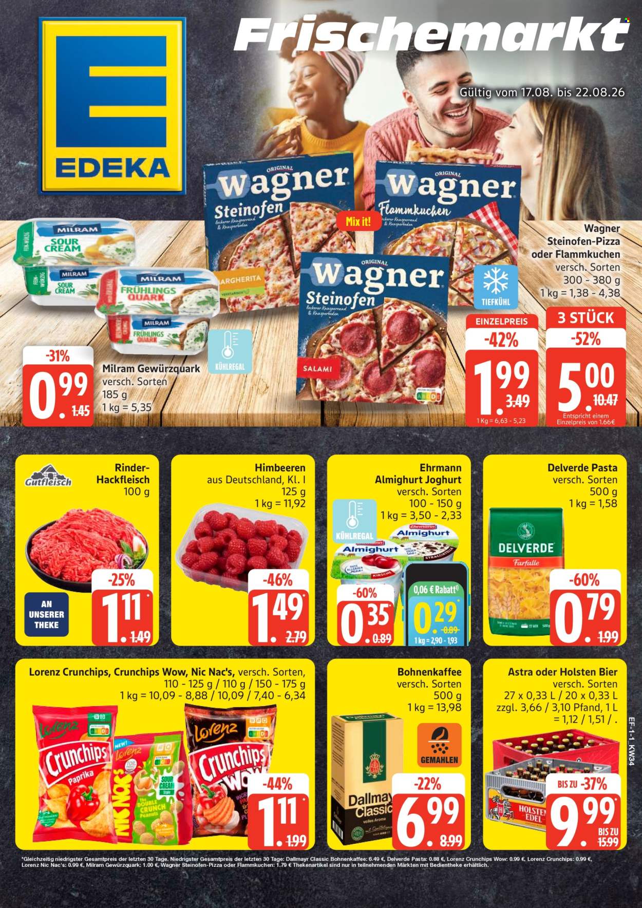 Edeka Prospekte  - 17.08.2026 - 22.08.2026. Seite 1