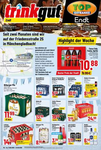 thumbnail - Edeka Getränkemarkt Prospekt
