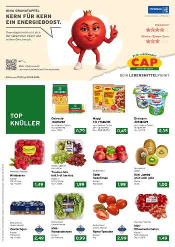 Prospekte CAP-Markt - 17.08.2026 - 22.08.2026.