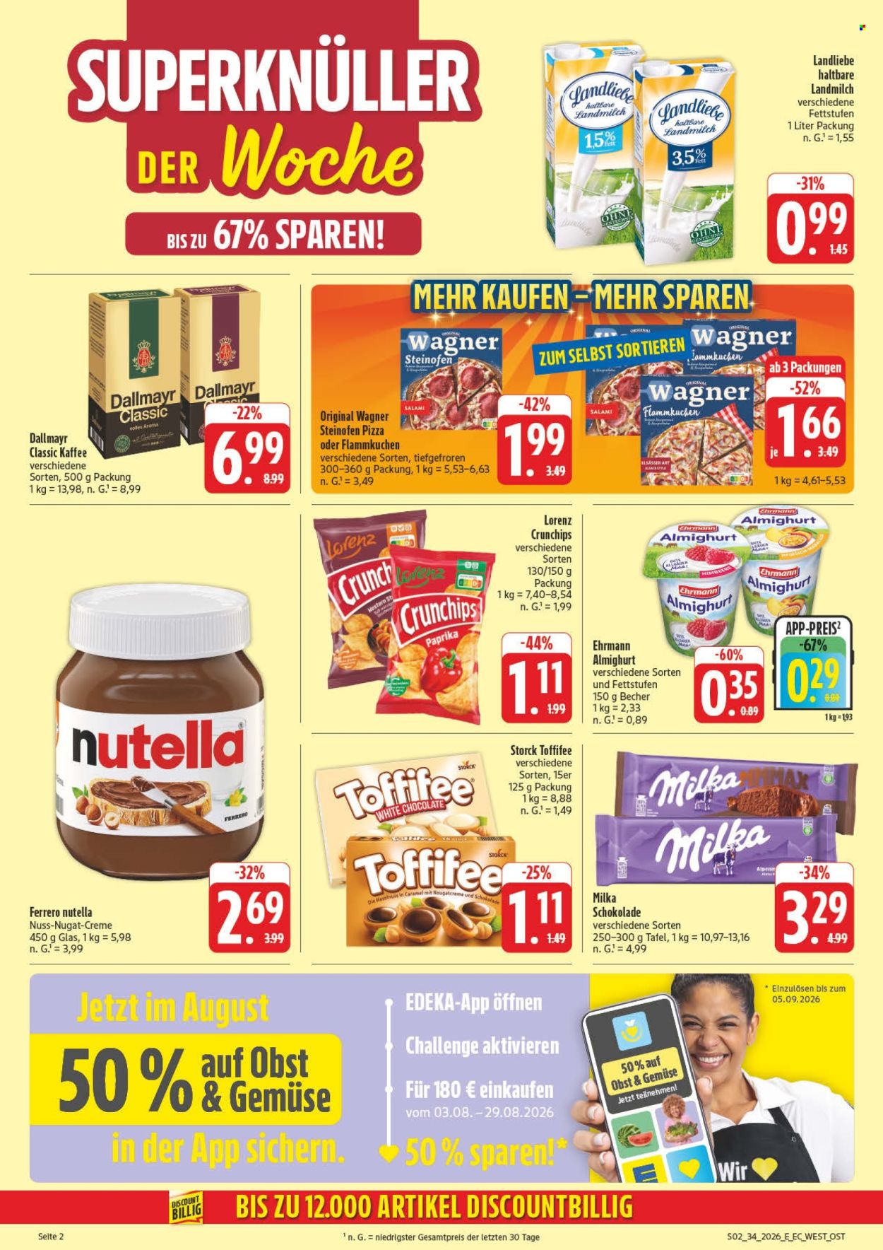 E center Prospekte  - 17.08.2026 - 22.08.2026. Seite 2