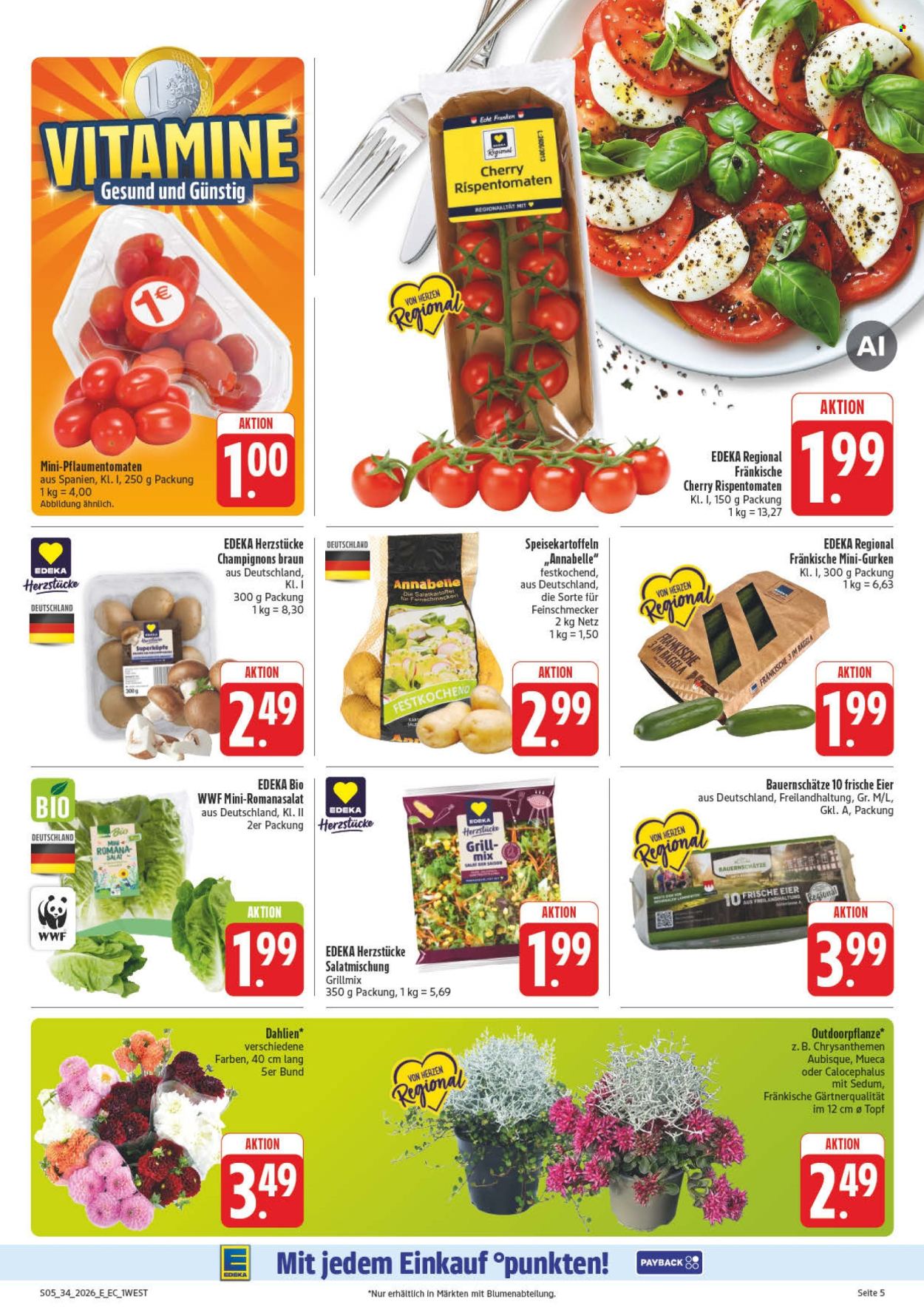 E center Prospekte  - 17.08.2026 - 22.08.2026. Seite 9