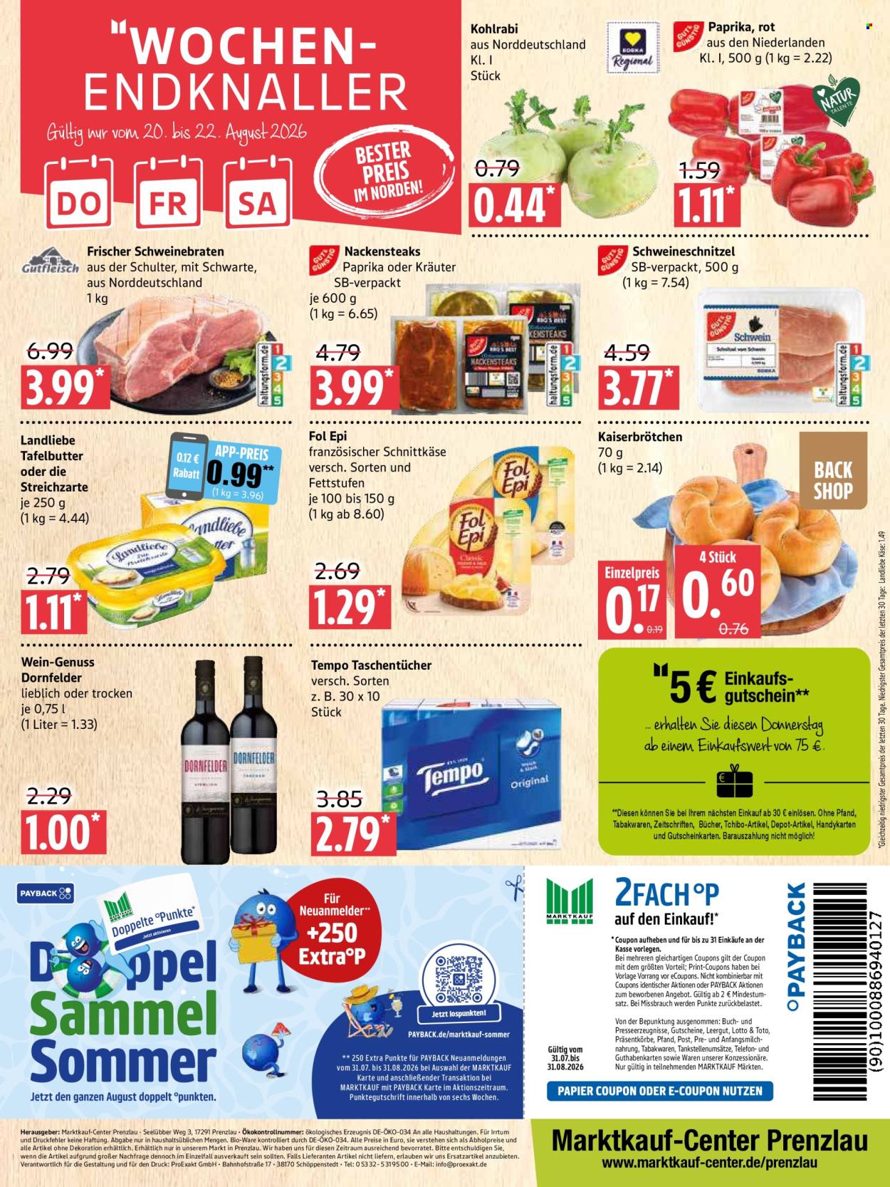 Marktkauf Prospekte  - 17.08.2026 - 22.08.2026. Seite 12