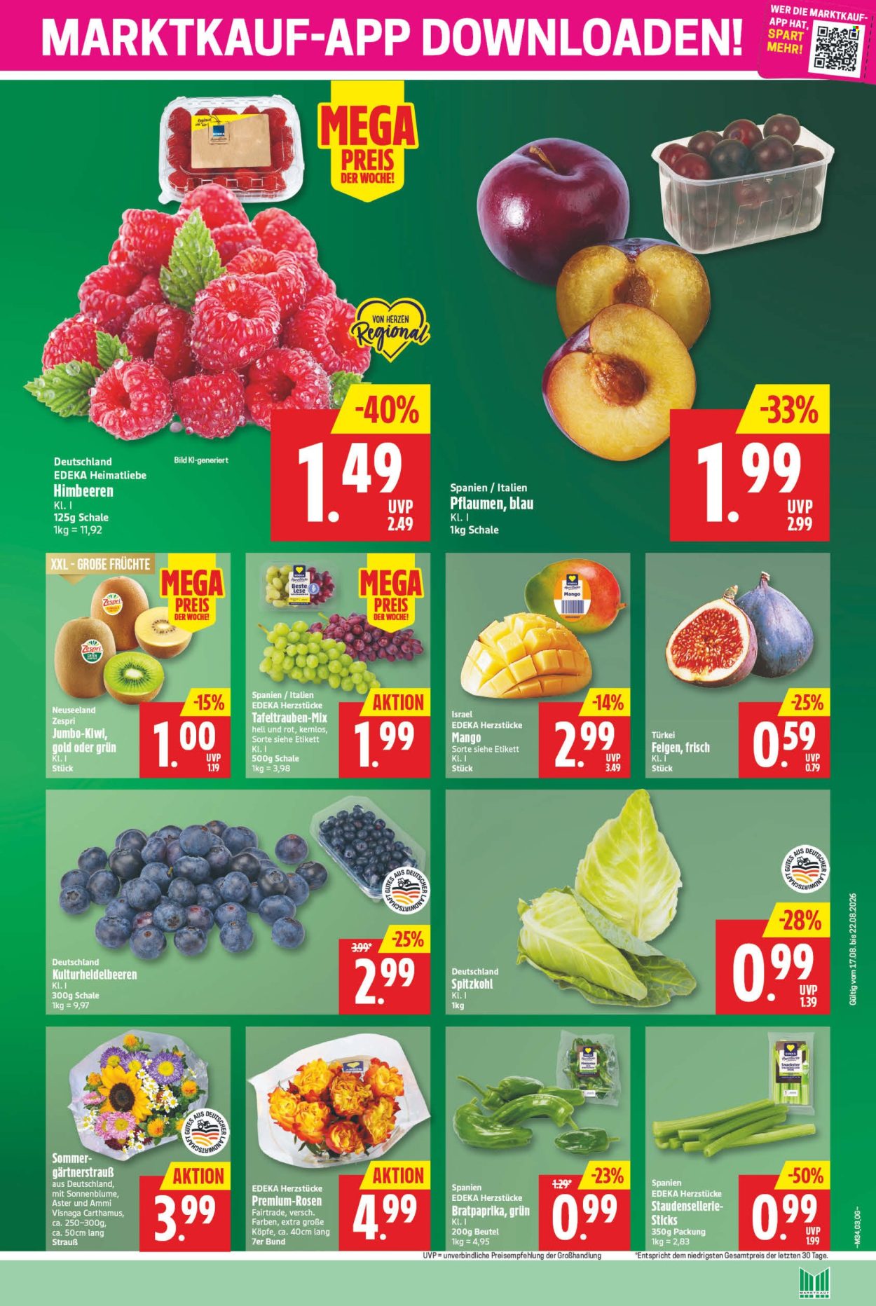 Marktkauf Prospekte  - 17.08.2026 - 22.08.2026. Seite 3