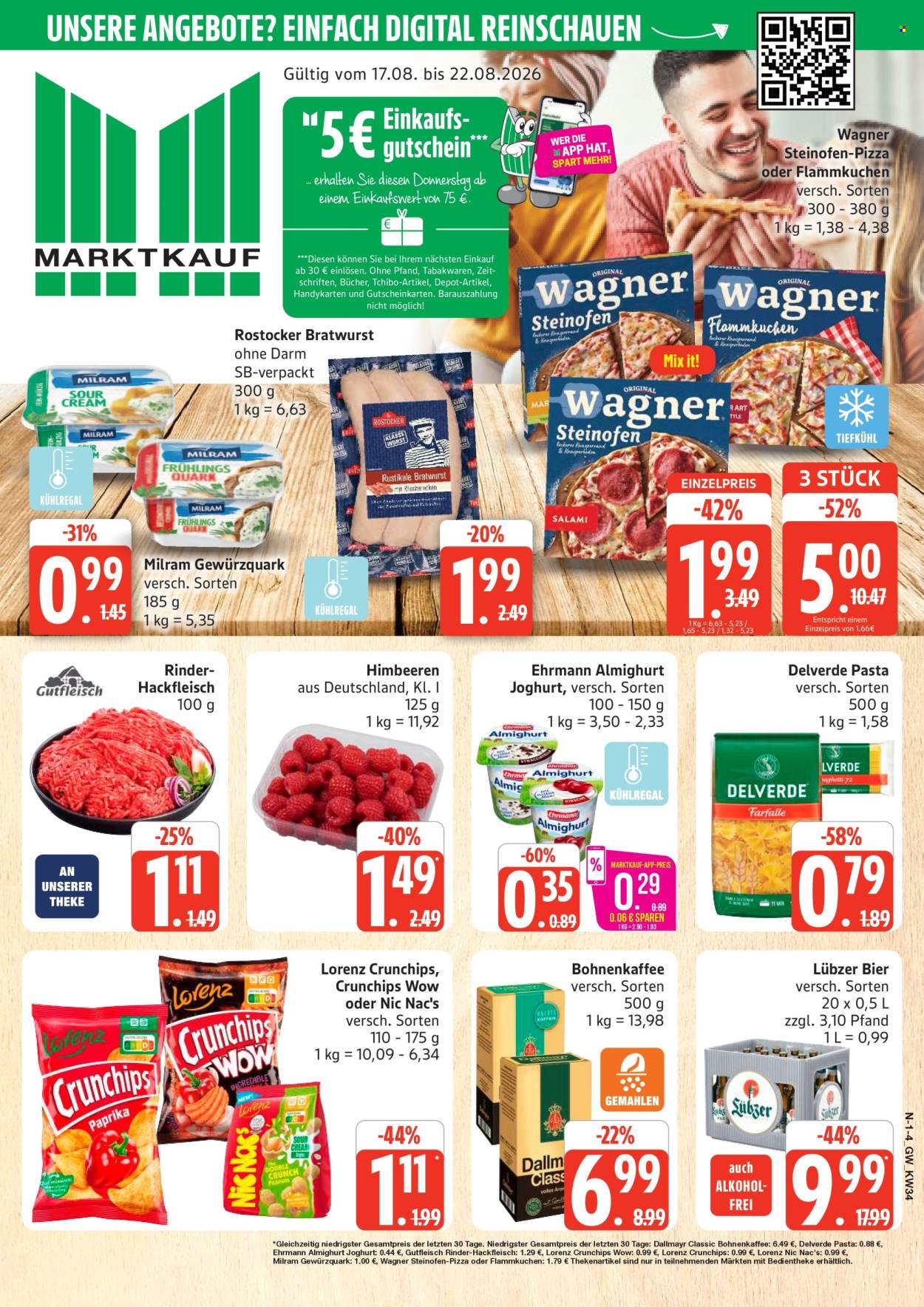 Marktkauf Prospekte  - 17.08.2026 - 22.08.2026. Seite 1