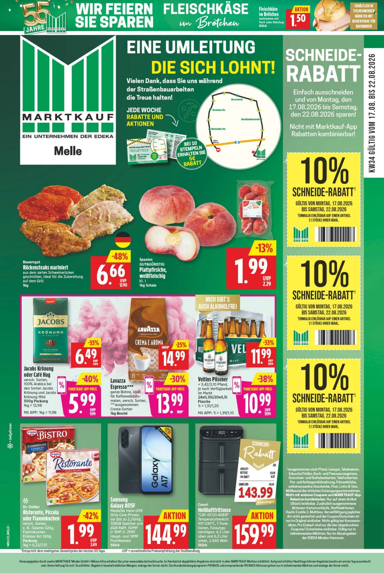 Marktkauf Prospekte  - 17.08.2026 - 22.08.2026. Seite 1