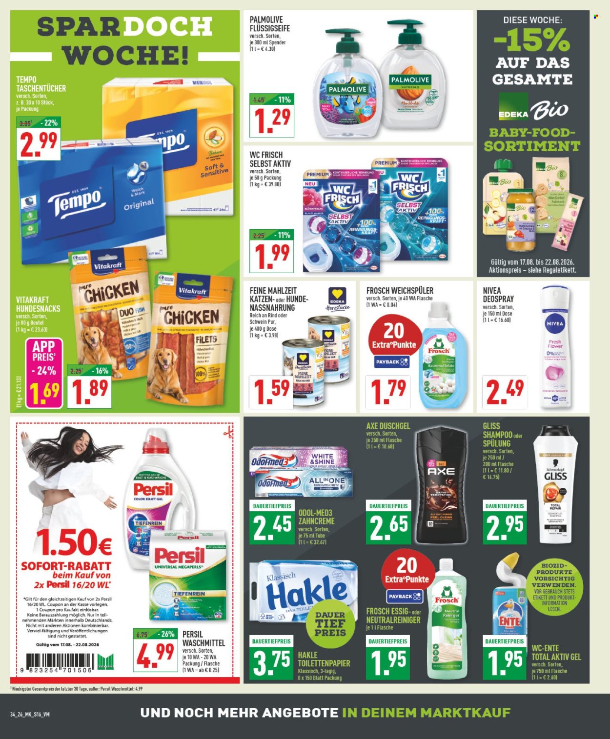 Marktkauf Prospekte  - 17.08.2026 - 22.08.2026. Seite 16