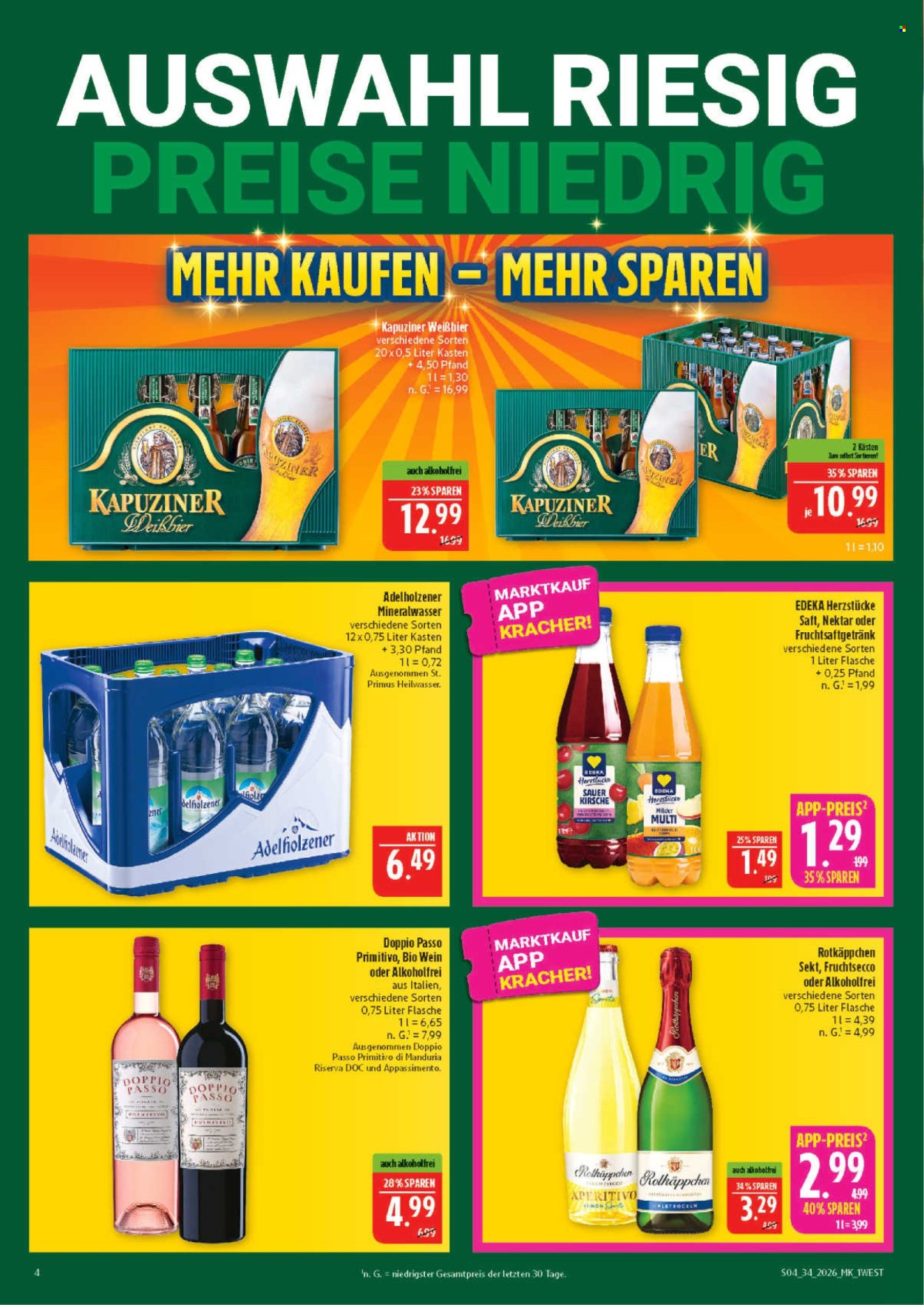 Marktkauf Prospekte  - 17.08.2026 - 22.08.2026. Seite 4
