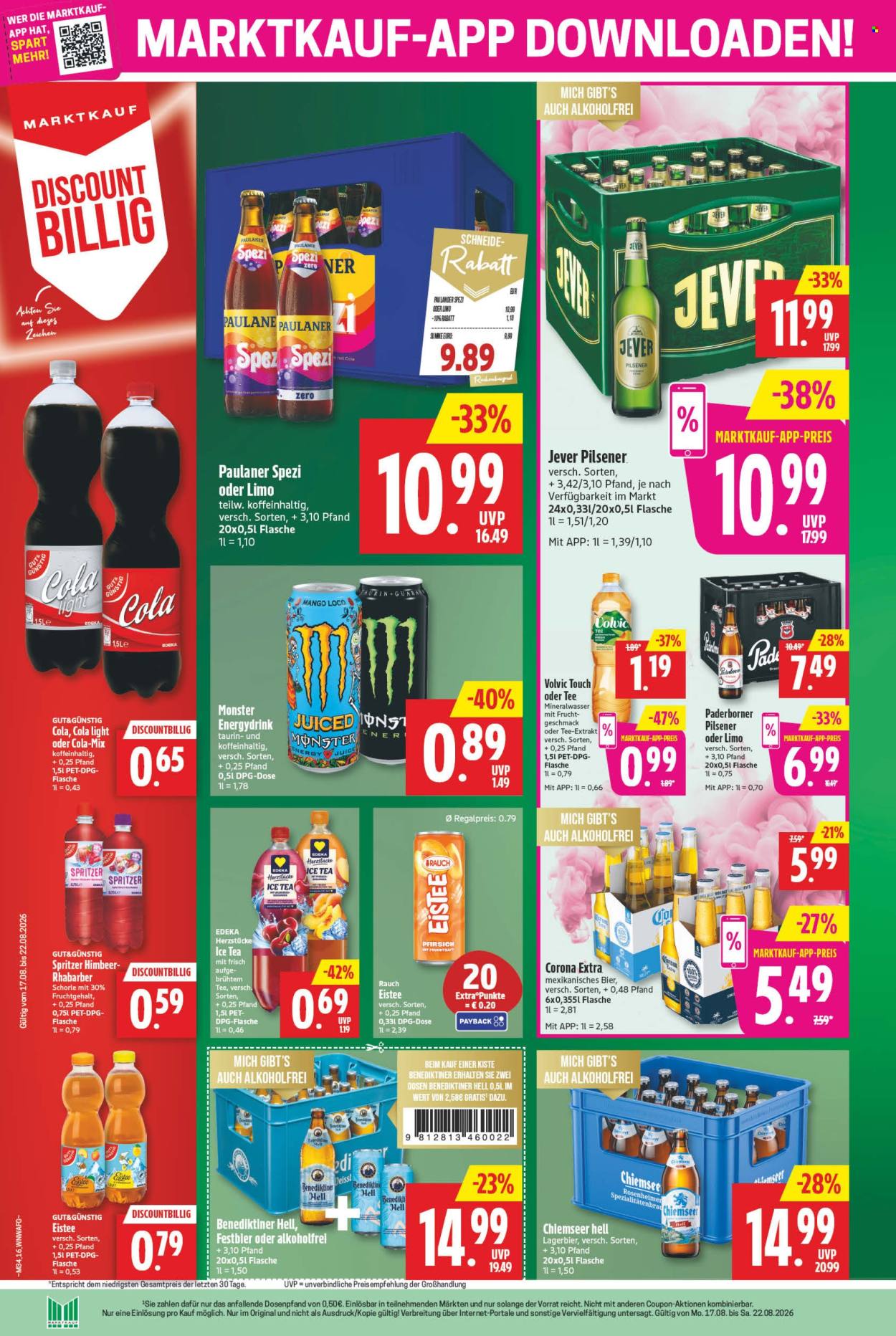 Marktkauf Prospekte  - 17.08.2026 - 22.08.2026. Seite 16