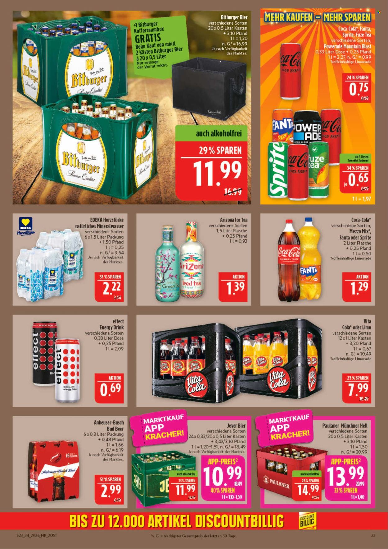 Marktkauf Prospekte  - 17.08.2026 - 22.08.2026. Seite 23