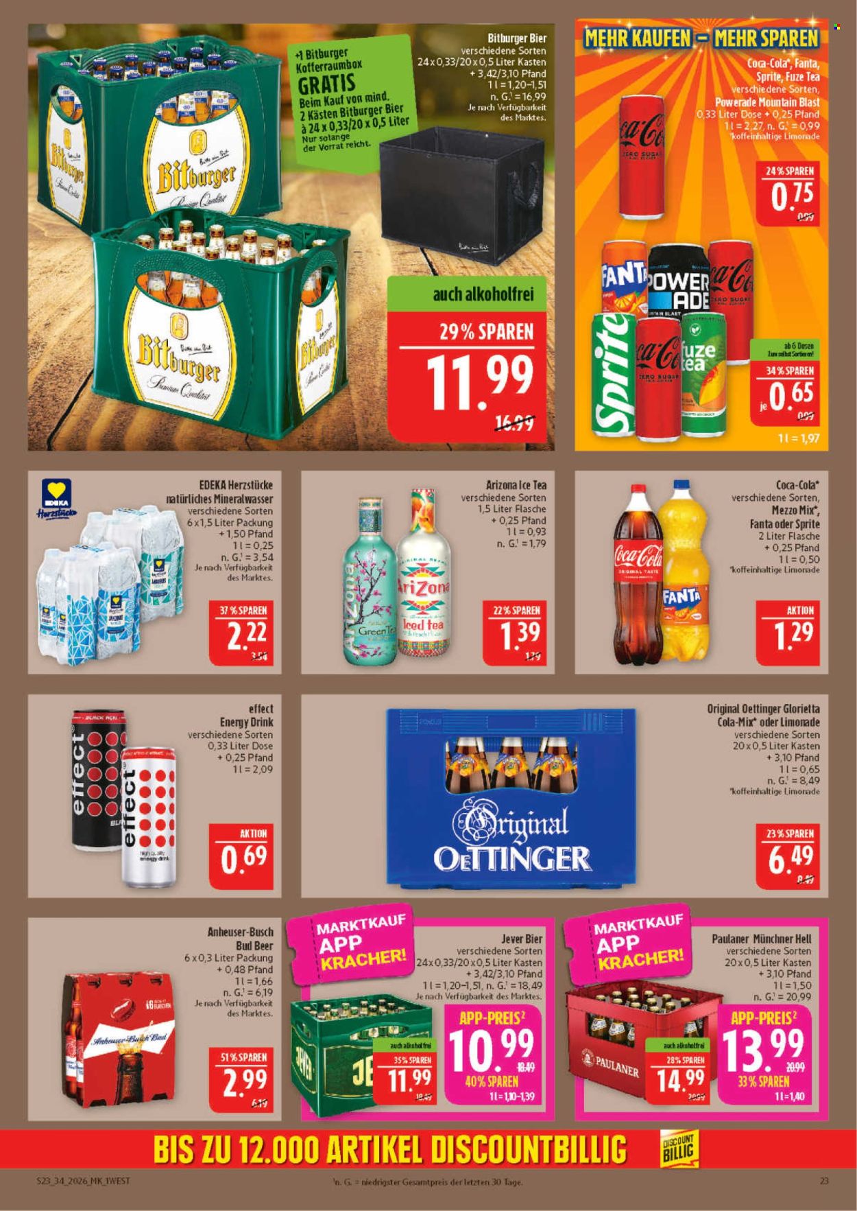 Marktkauf Prospekte  - 17.08.2026 - 22.08.2026. Seite 23