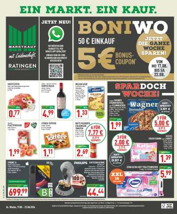 Prospekte Marktkauf - 17.08.2026 - 22.08.2026.