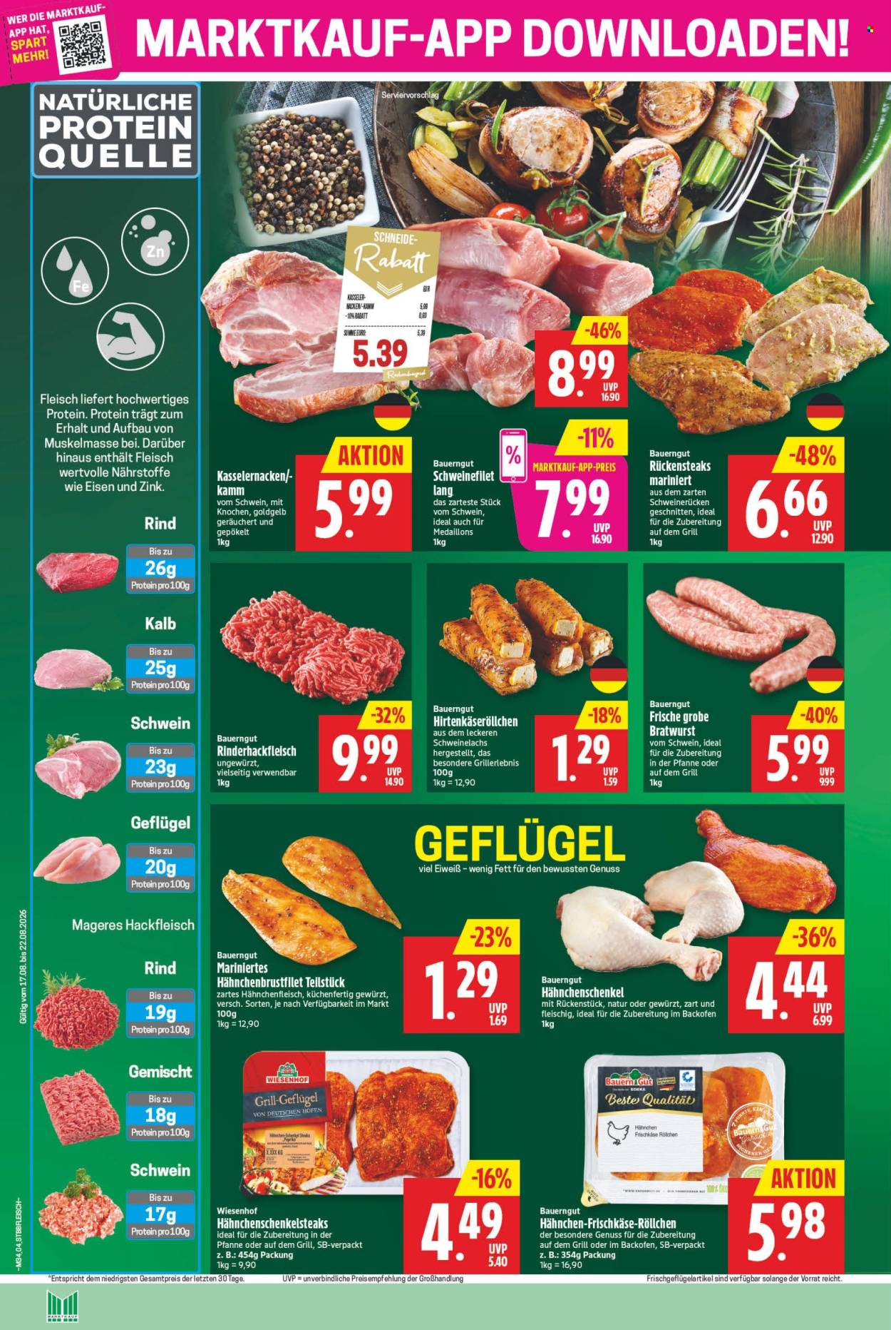 Marktkauf Prospekte  - 17.08.2026 - 22.08.2026. Seite 4