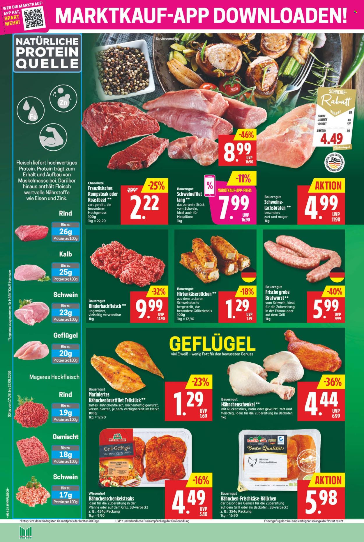Marktkauf Prospekte  - 17.08.2026 - 22.08.2026. Seite 4