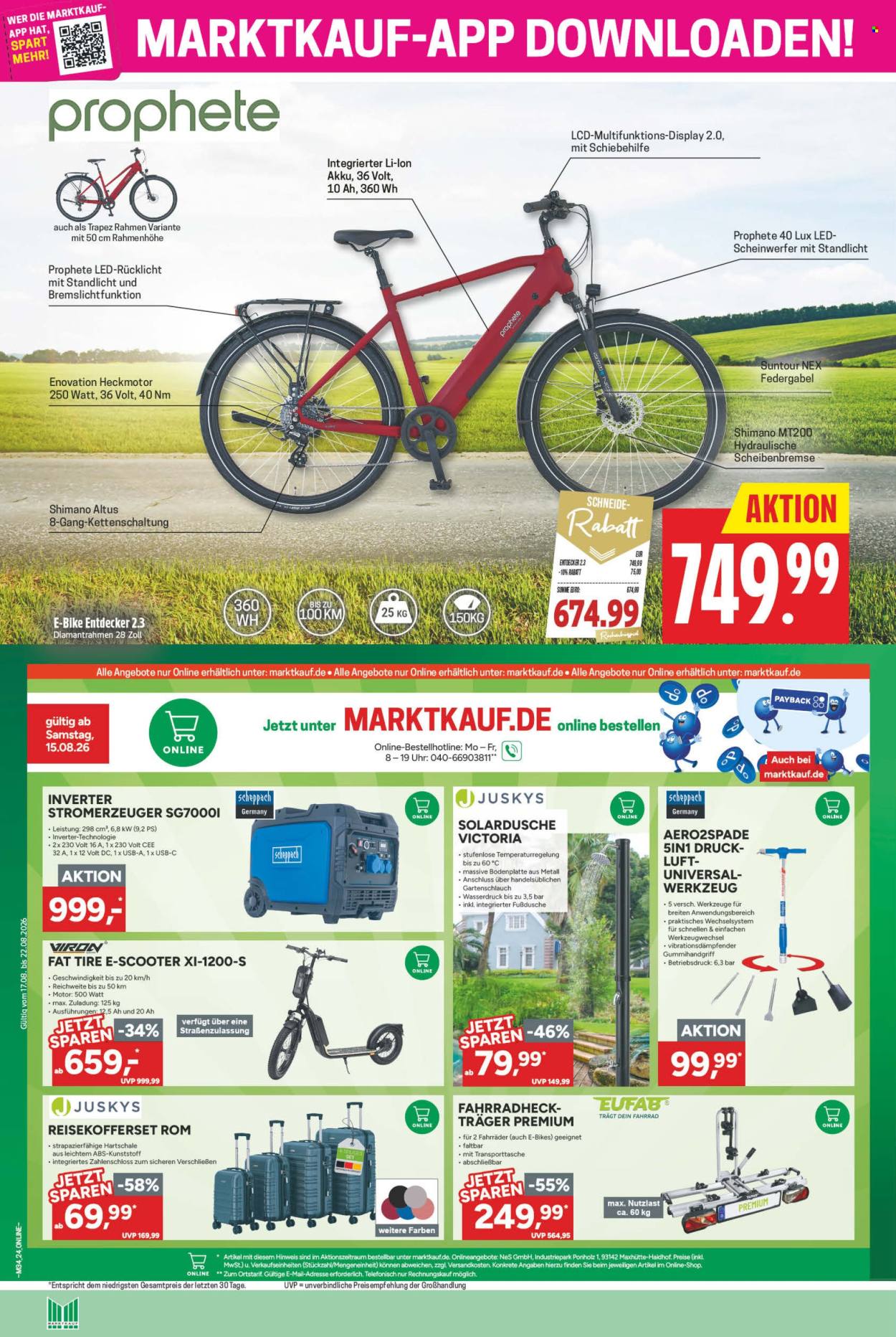 Marktkauf Prospekte  - 17.08.2026 - 22.08.2026. Seite 24