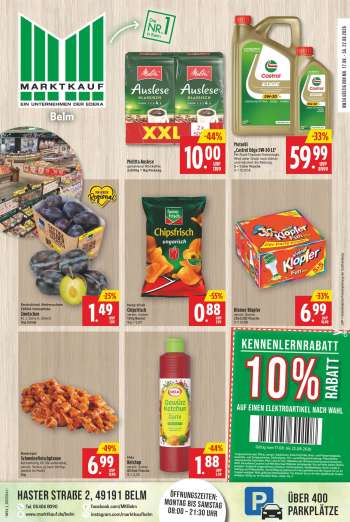Prospekte Marktkauf - 17.08.2026 - 22.08.2026.