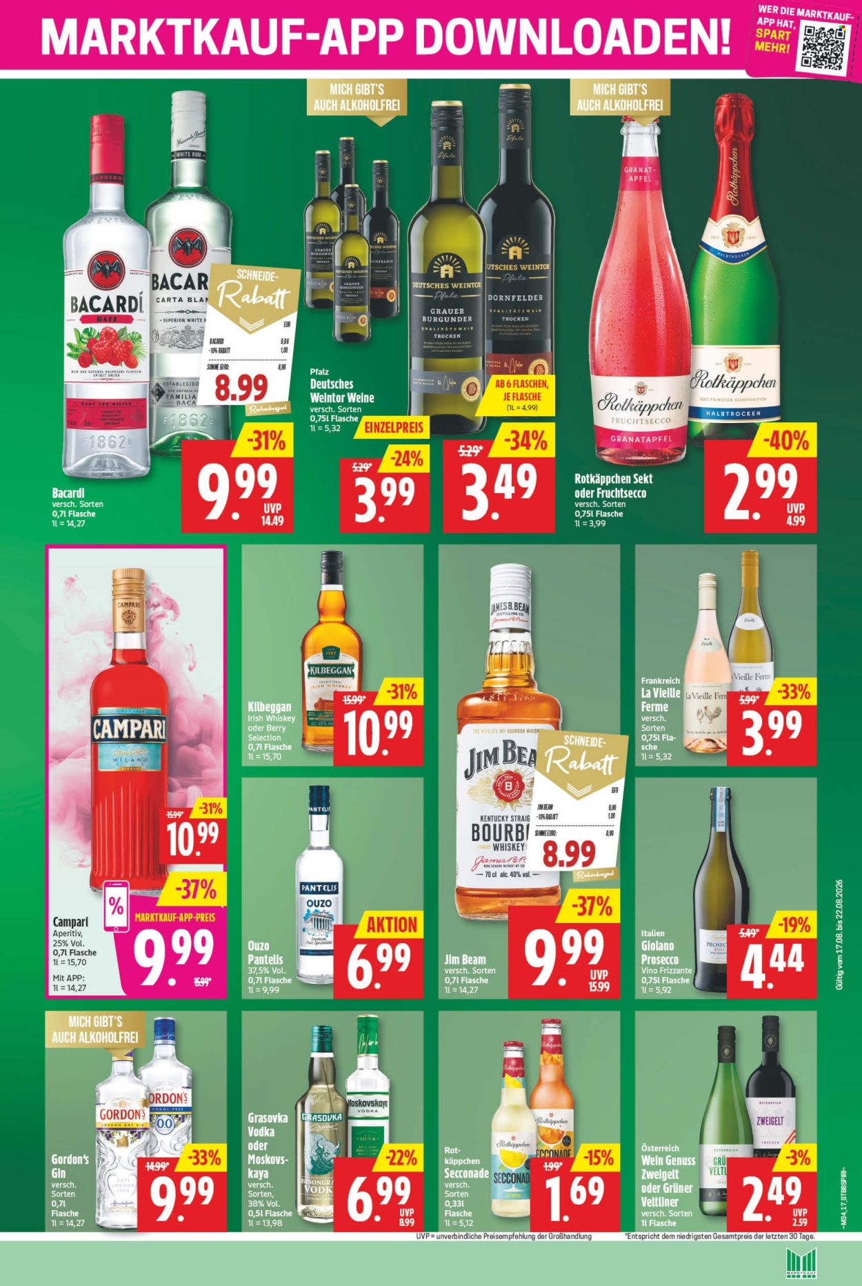 Marktkauf Prospekte  - 17.08.2026 - 22.08.2026. Seite 17