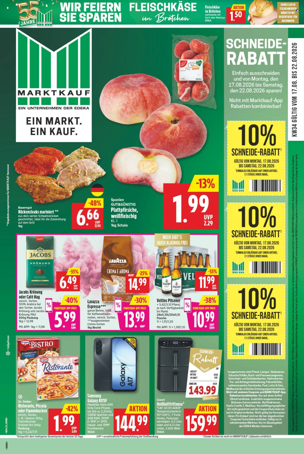 Marktkauf Prospekte  - 17.08.2026 - 22.08.2026. Seite 1