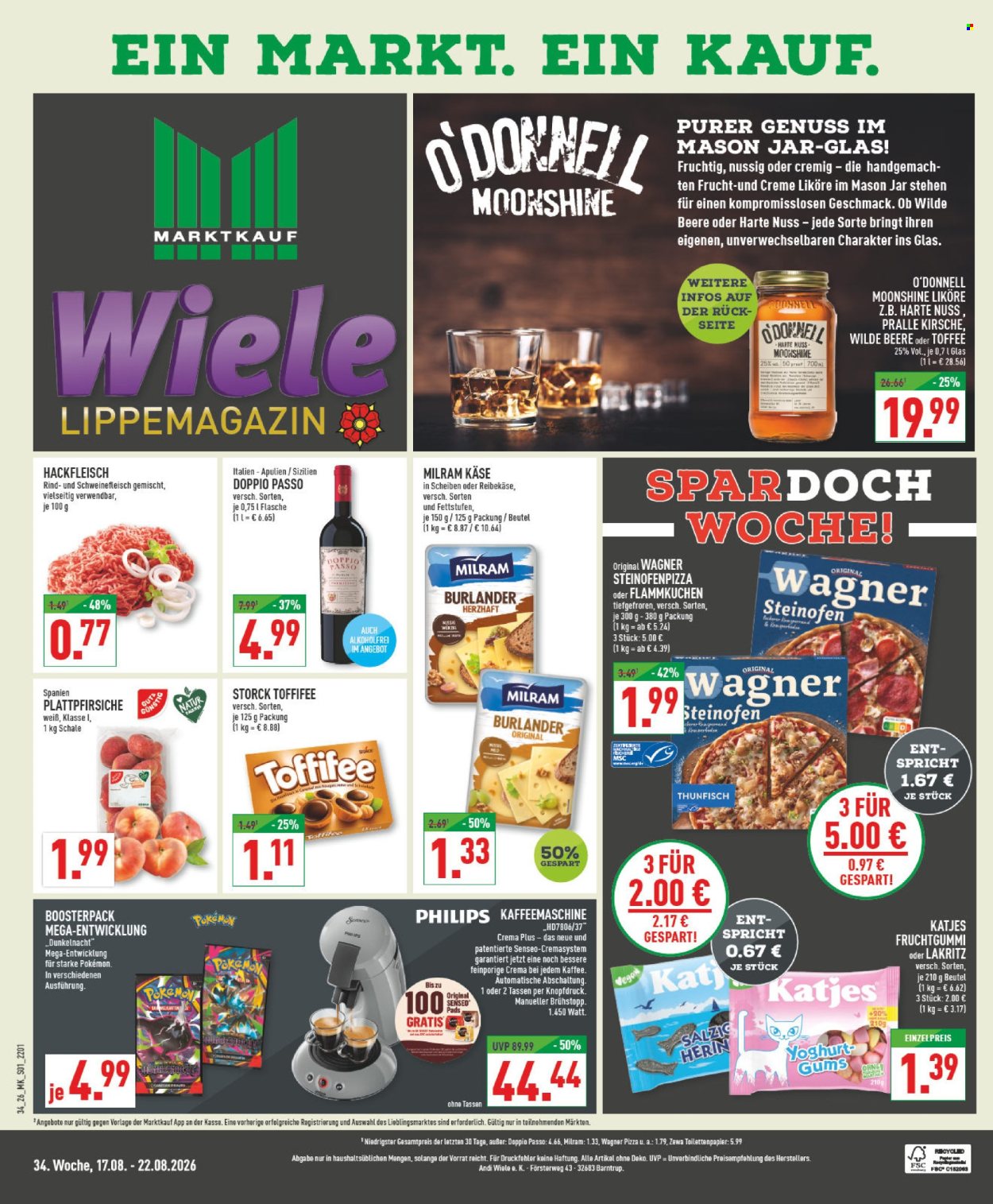 Marktkauf Prospekte  - 17.08.2026 - 22.08.2026. Seite 1