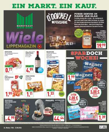 Prospekte Marktkauf - 17.08.2026 - 22.08.2026.
