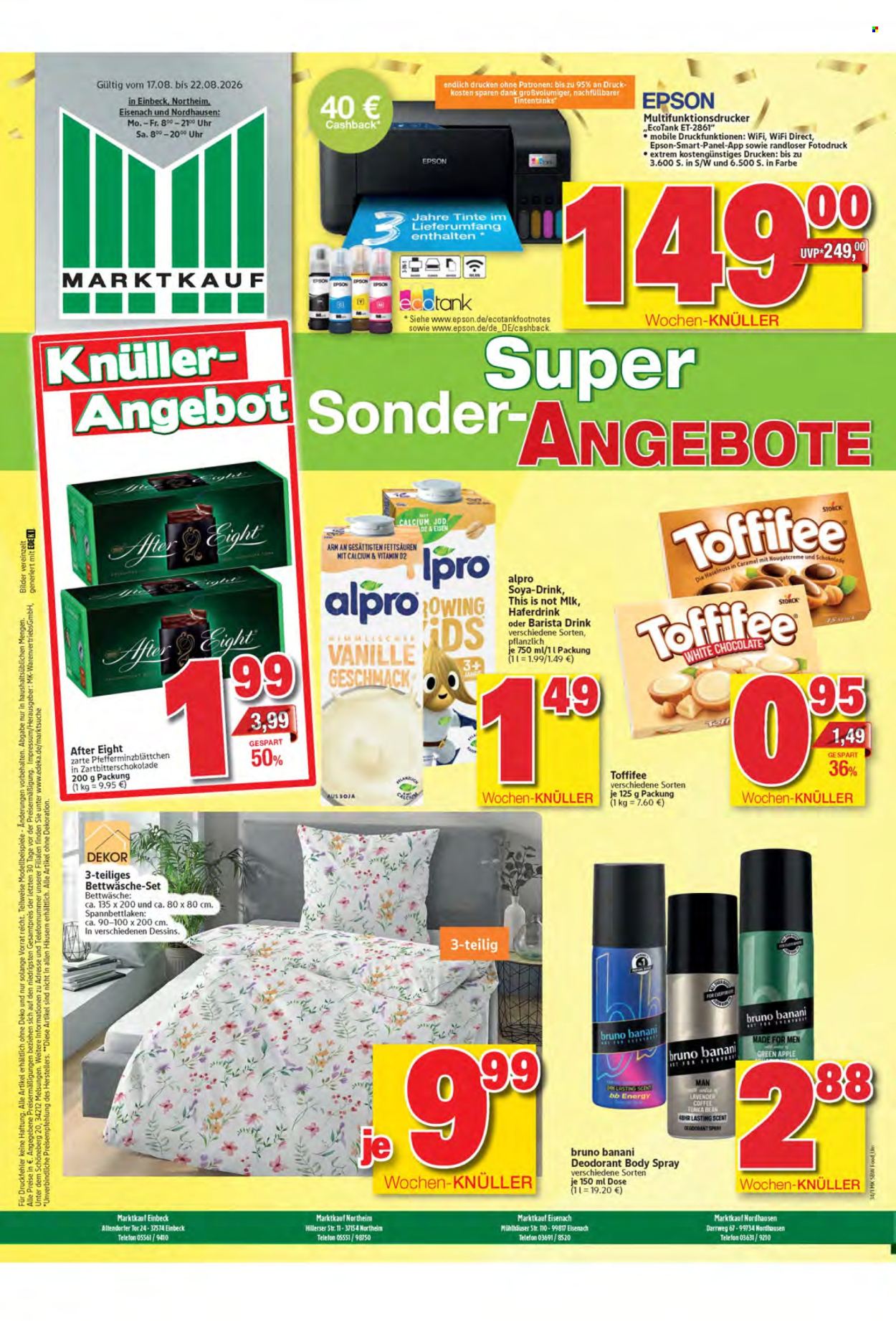 Marktkauf Prospekte  - 17.08.2026 - 22.08.2026. Seite 1