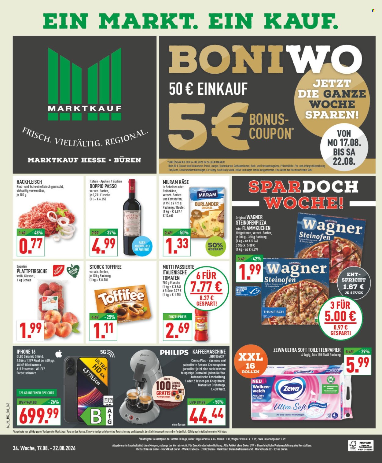 Marktkauf Prospekte  - 17.08.2026 - 22.08.2026. Seite 1
