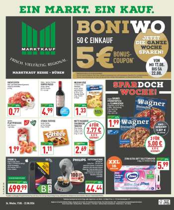 Prospekte Marktkauf - 17.08.2026 - 22.08.2026.