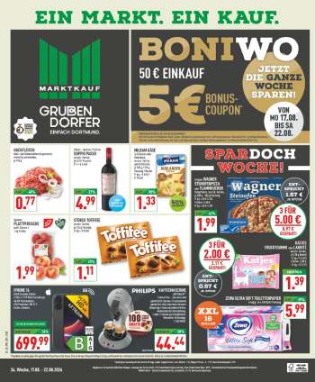 Prospekte Marktkauf - 17.08.2026 - 22.08.2026.