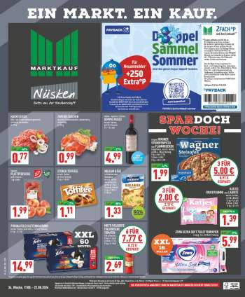 Prospekte Marktkauf - 17.08.2026 - 22.08.2026.