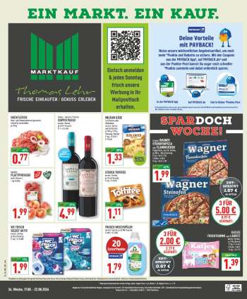 Prospekte Marktkauf - 17.08.2026 - 22.08.2026.