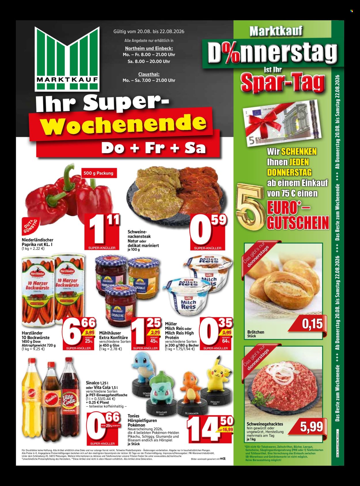 Marktkauf Prospekte  - 17.08.2026 - 22.08.2026. Seite 17