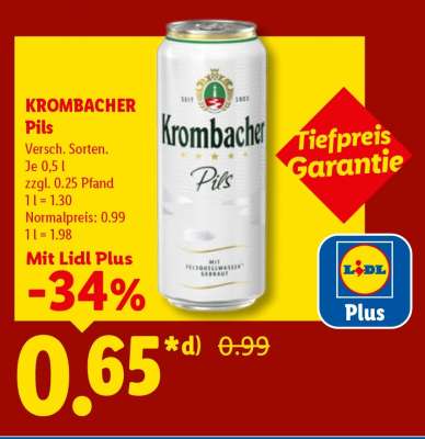 Krombacher Pils*