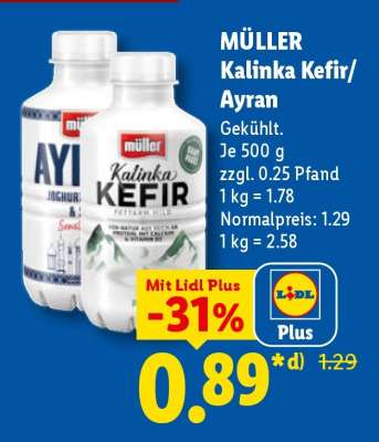 Müller Kalinka Kefir / Ayran