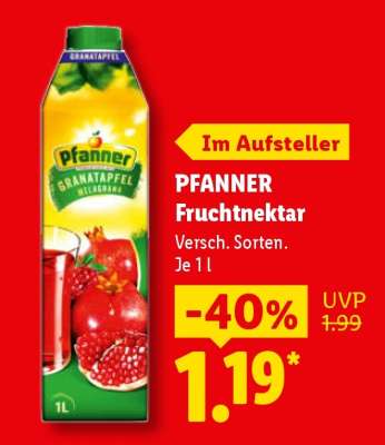 Pfanner Fruchtnektar