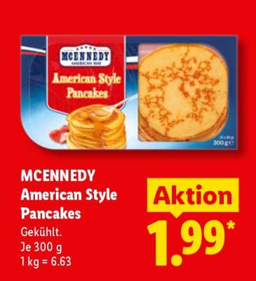 McEnnedy American Style Pancakes