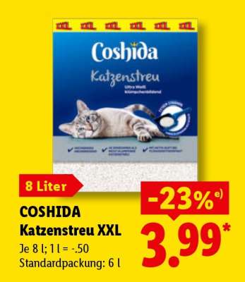 Coshida Katzenstreu XXL