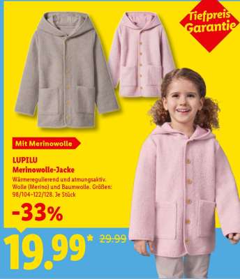 LUPILU Merinowolle-Jacke