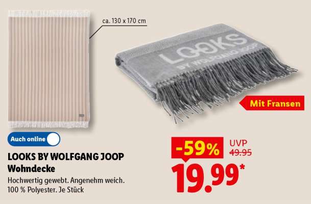 LOOKS by Wolfgang Joop Wohndecke