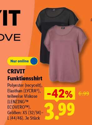 CRIVIT Funktionsshirt