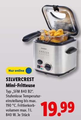 SILVERCREST Mini-Fritteuse