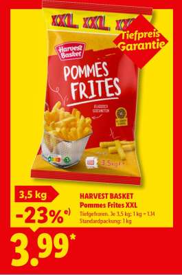 Harvest Basket Pommes Frites XXL