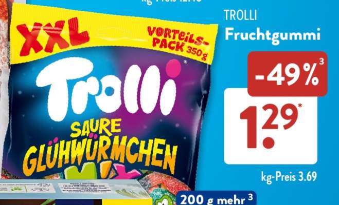 Trolli Saure Glühwürmchen