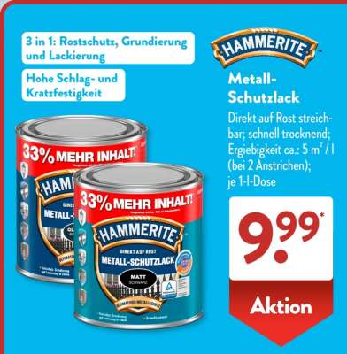 HAMMERITE Metall­ Schutzlack