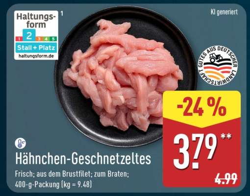 Hähnchen Geschnetzeltes