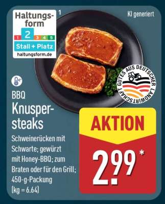 BBQ Knuspersteaks