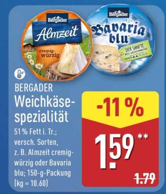 BERGADER Weichkäse-spezialität